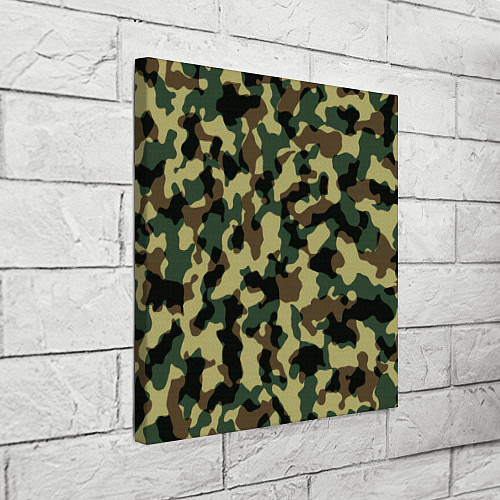 Картина квадратная Военный камуфляж / 3D-принт – фото 3