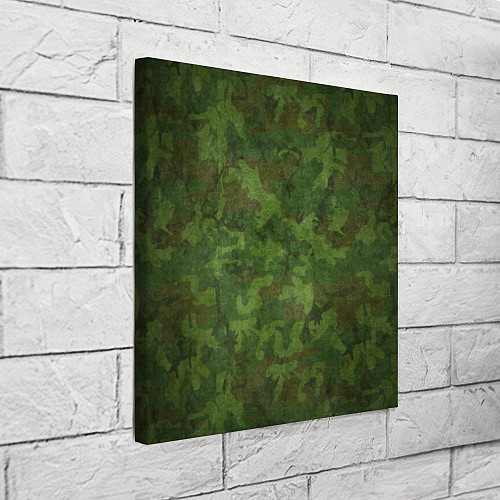 Картина квадратная Камуфляж хаки / 3D-принт – фото 3