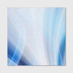 Холст квадратный Светлые синие и голубые волны, цвет: 3D-принт — фото 2
