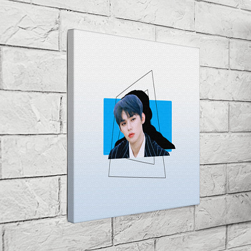 Картина квадратная Ёнджун и тень / 3D-принт – фото 3