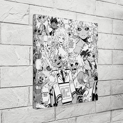 Картина квадратная Мина Ашидо - Моя геройская академия / 3D-принт – фото 3