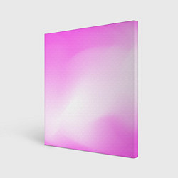 Холст квадратный Градиент розовый, цвет: 3D-принт