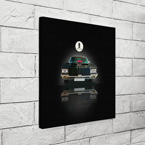 Картина квадратная Мощная спортивная машина Oldsmobile Cutlass / 3D-принт – фото 3