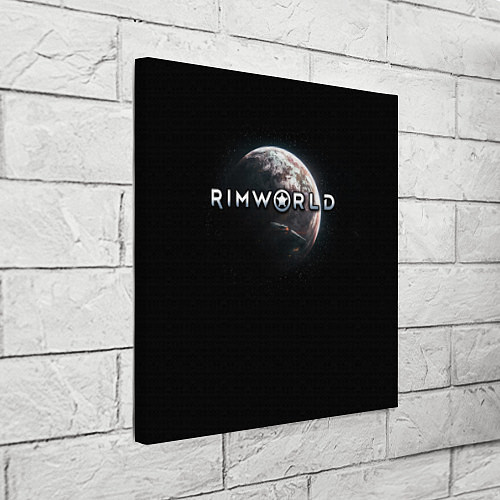 Картина квадратная Rimworld planet / 3D-принт – фото 3