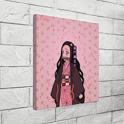 Холст квадратный Нэдзуко Камадо, цвет: 3D-принт — фото 2