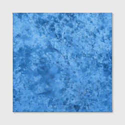 Холст квадратный Синий камень, цвет: 3D-принт — фото 2