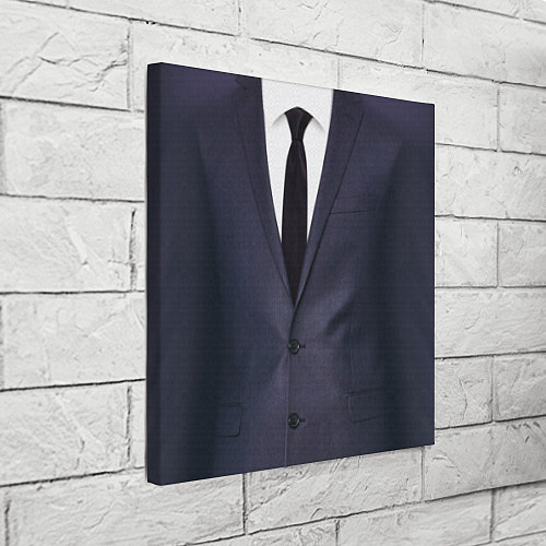 Картина квадратная Деловой пиджак с рубашкой / 3D-принт – фото 3