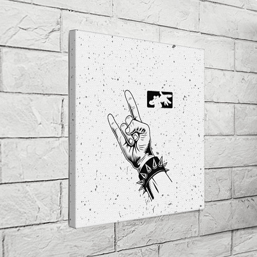 Картина квадратная Limp Bizkit и рок символ / 3D-принт – фото 3