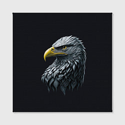 Холст квадратный Орёл от нейросети, цвет: 3D-принт — фото 2