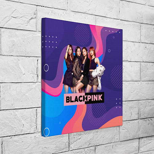 Картина квадратная K-pop Blackpink girls / 3D-принт – фото 3