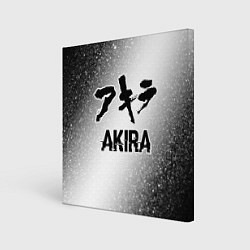 Картина квадратная Akira glitch на светлом фоне