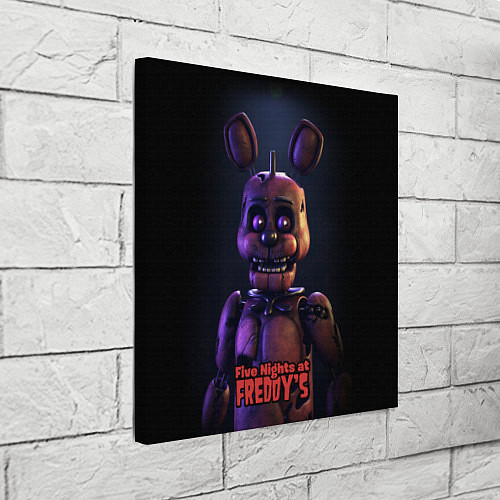 Картина квадратная Five Nights at Freddys Bonnie / 3D-принт – фото 3