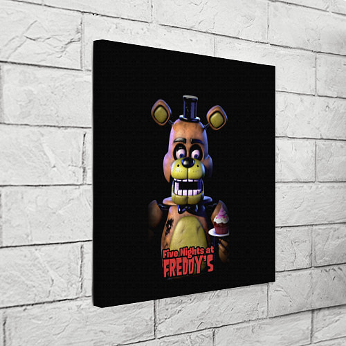 Картина квадратная Five Nights at Freddy / 3D-принт – фото 3