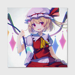 Холст квадратный Touhou Project Фландр Скарлет, цвет: 3D-принт — фото 2