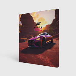 Холст квадратный Forza Horizon, цвет: 3D-принт