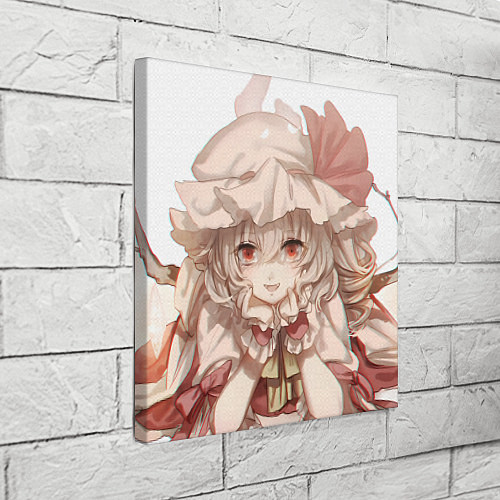Картина квадратная Touhou Project Flandre Scarlet Cute / 3D-принт – фото 3