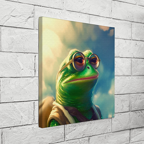 Картина квадратная Лягушка Пепе / 3D-принт – фото 3