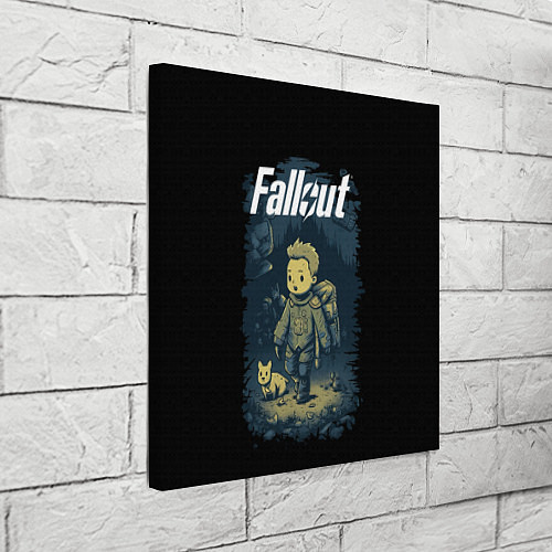 Картина квадратная Fallout boy / 3D-принт – фото 3