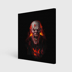 Холст квадратный Старый вампир, цвет: 3D-принт