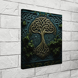 Холст квадратный Дерево друидов, цвет: 3D-принт — фото 2