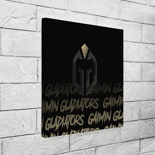Картина квадратная Gaimin Gladiators style / 3D-принт – фото 3