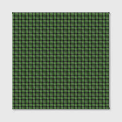 Холст квадратный Зеленая клетка классика, цвет: 3D-принт — фото 2