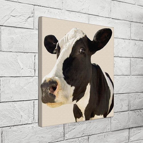 Картина квадратная Настоящая корова / 3D-принт – фото 3