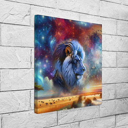 Картина квадратная Небесный лев / 3D-принт – фото 3