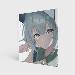 Холст квадратный Touhou Project Койши Комейдзи cute, цвет: 3D-принт