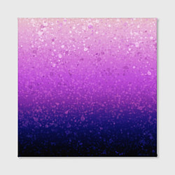 Холст квадратный Абстрактный градиент розово-синий, цвет: 3D-принт — фото 2