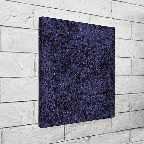 Картина квадратная Абстракция брызги фиолетовый / 3D-принт – фото 3