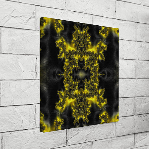 Картина квадратная Геометрические фракталы / 3D-принт – фото 3