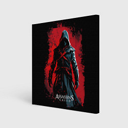 Холст квадратный Assassins creed выход из темноты, цвет: 3D-принт