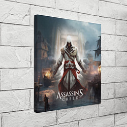 Холст квадратный Assassins creed poster game, цвет: 3D-принт — фото 2