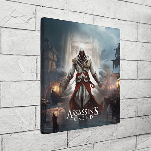 Картина квадратная Assassins creed poster game / 3D-принт – фото 3