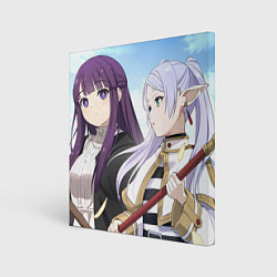 Холст квадратный Sousou no Frieren, цвет: 3D-принт