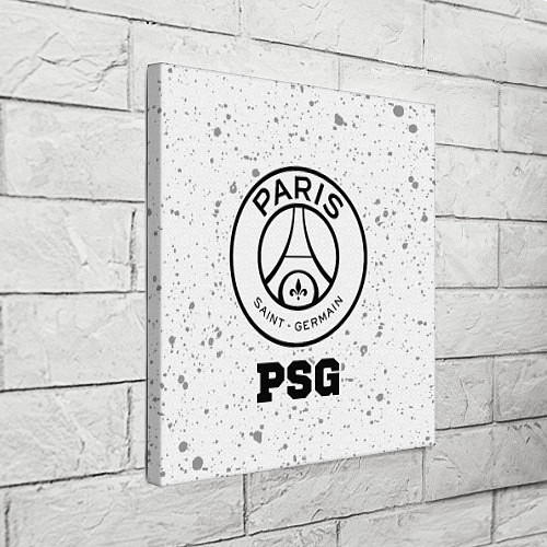 Картина квадратная PSG sport на светлом фоне / 3D-принт – фото 3