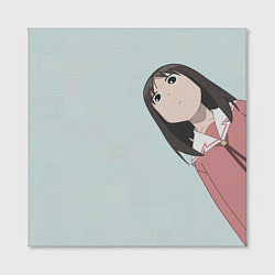 Холст квадратный Azumanga Daioh Аюму Касуга, цвет: 3D-принт — фото 2