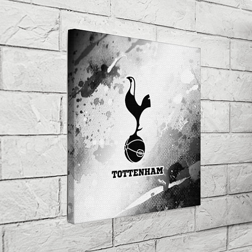 Картина квадратная Tottenham sport на светлом фоне / 3D-принт – фото 3