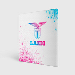 Холст квадратный Lazio neon gradient style, цвет: 3D-принт
