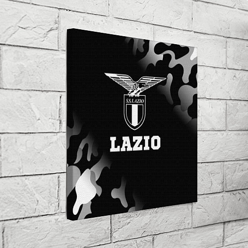 Картина квадратная Lazio sport на темном фоне / 3D-принт – фото 3