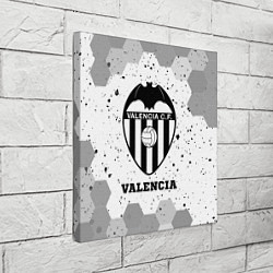 Холст квадратный Valencia sport на светлом фоне, цвет: 3D-принт — фото 2