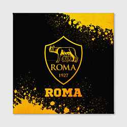 Холст квадратный Roma - gold gradient, цвет: 3D-принт — фото 2