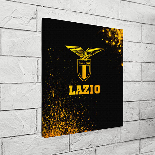 Картина квадратная Lazio - gold gradient / 3D-принт – фото 3