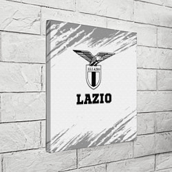 Холст квадратный Lazio sport на светлом фоне, цвет: 3D-принт — фото 2