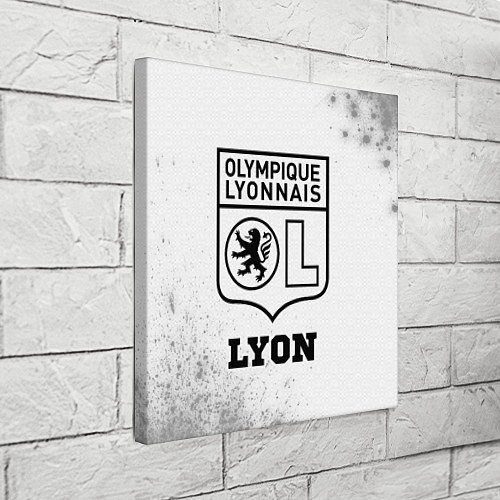 Картина квадратная Lyon sport на светлом фоне / 3D-принт – фото 3