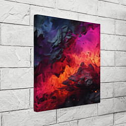 Холст квадратный Яркий абстрактный путь, цвет: 3D-принт — фото 2