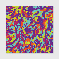 Холст квадратный Конфитти, цвет: 3D-принт — фото 2