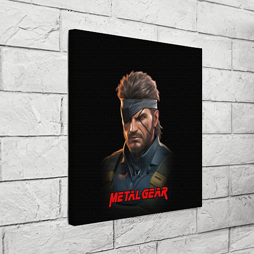 Картина квадратная Веном Снейк из игры Metal gear / 3D-принт – фото 3