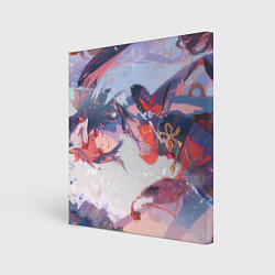 Холст квадратный Honkai Star Rail Sparkle smile, цвет: 3D-принт